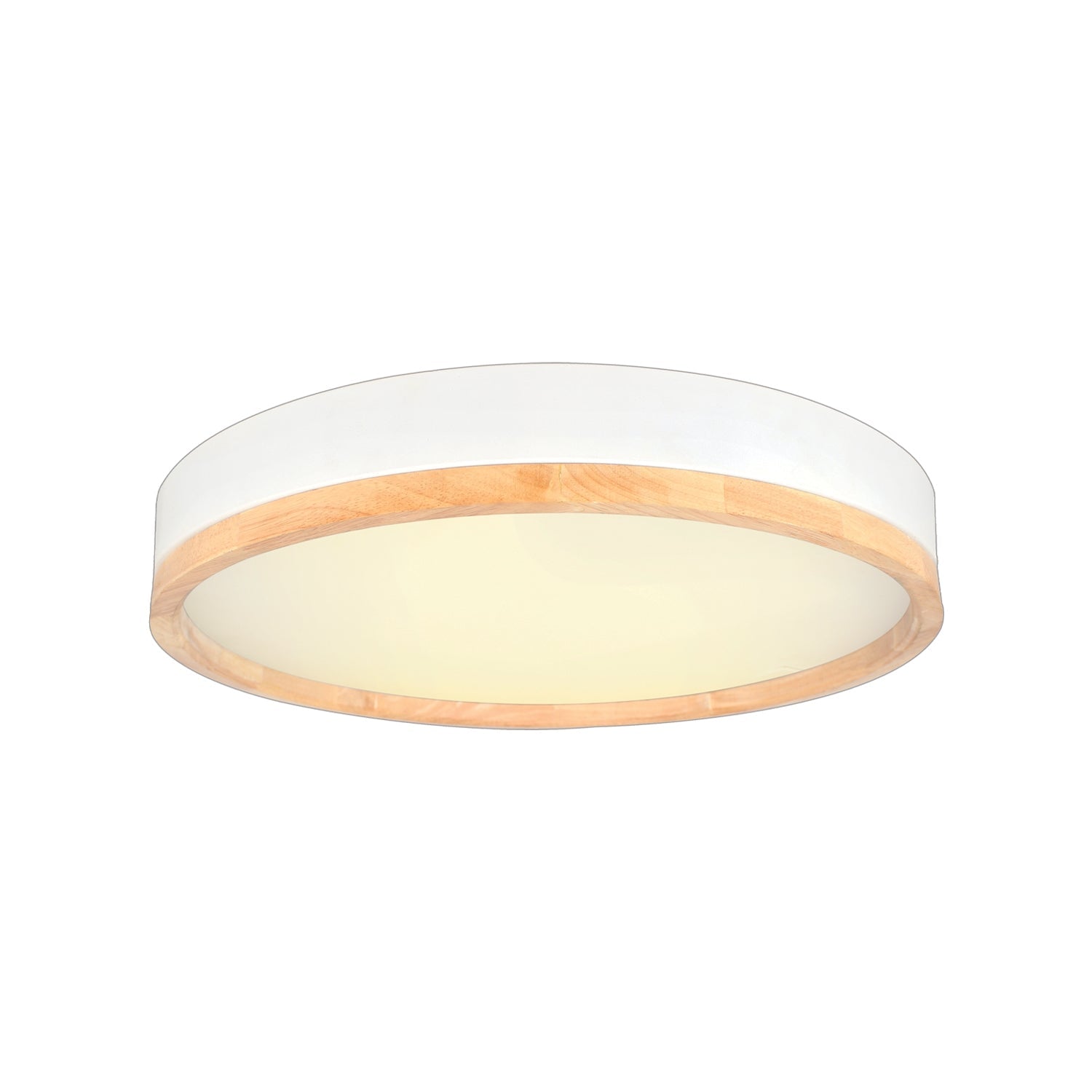 Xtricity - Plafonnier avec DEL Intégré, Diamètre de 19.7", De la Collection Valentine, Blanc - Simple Boutique