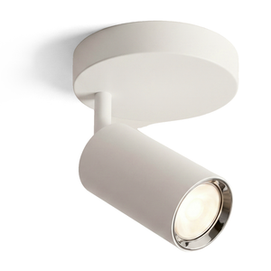 Xtricity Plafonnier orientable 1 tête Flemings, blanc - Simple Boutique