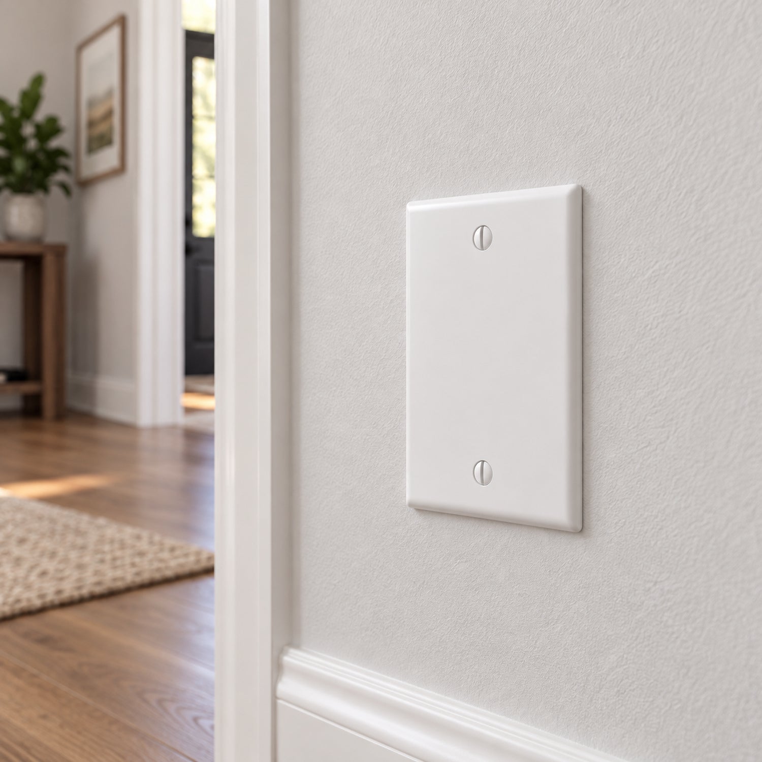Xtricity Plaque murale vierge 1 poste - Lot de 10 - Simple Boutique