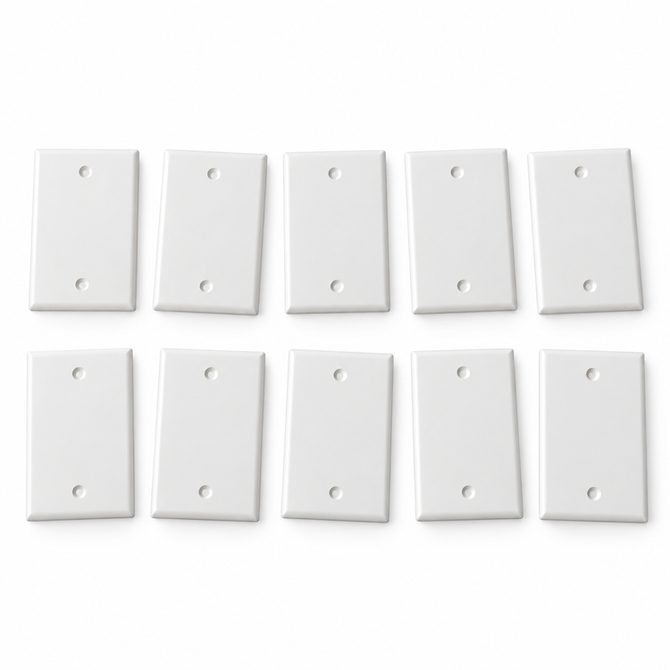 Xtricity Plaque murale vierge 1 poste - Lot de 10 - Simple Boutique