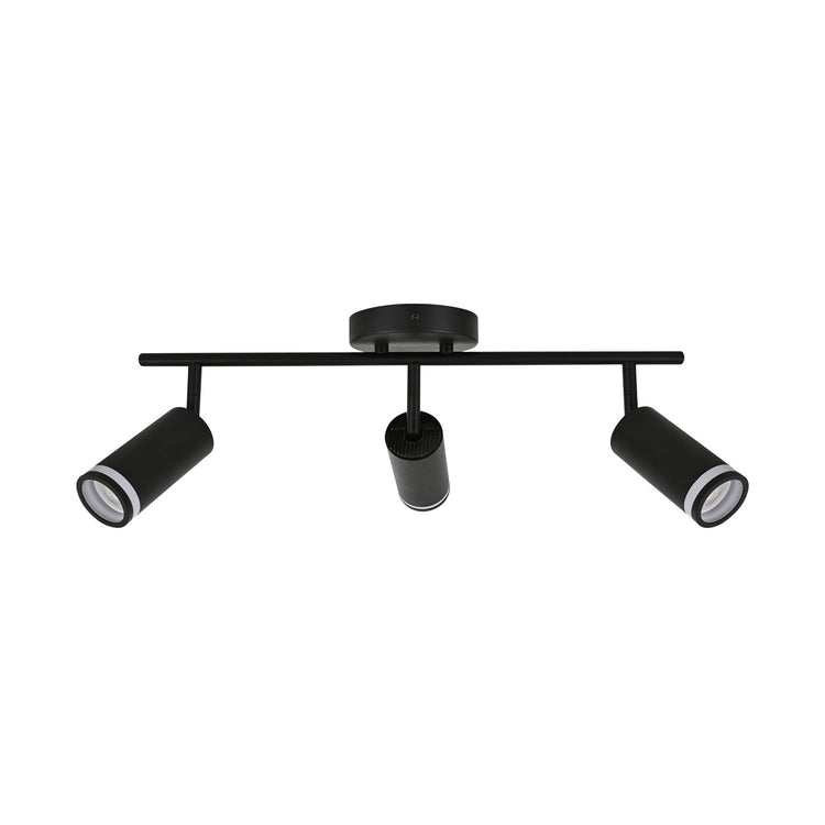 Xtricity - Rail d'éclairage à 3 Tête, Largeur de 19.69", De la Collection Valegro, Noir - Simple Boutique