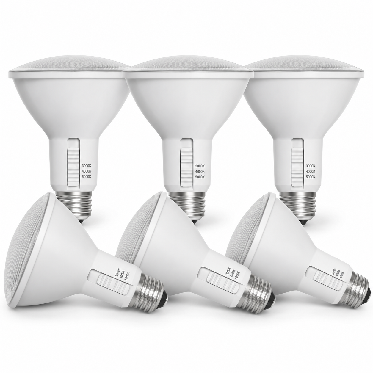 Xtricity Réflecteur DEL PAR30 Dimmable - 11W, 3-CCT Sélectionnables, E26 - Lot de 6 - Simple Boutique