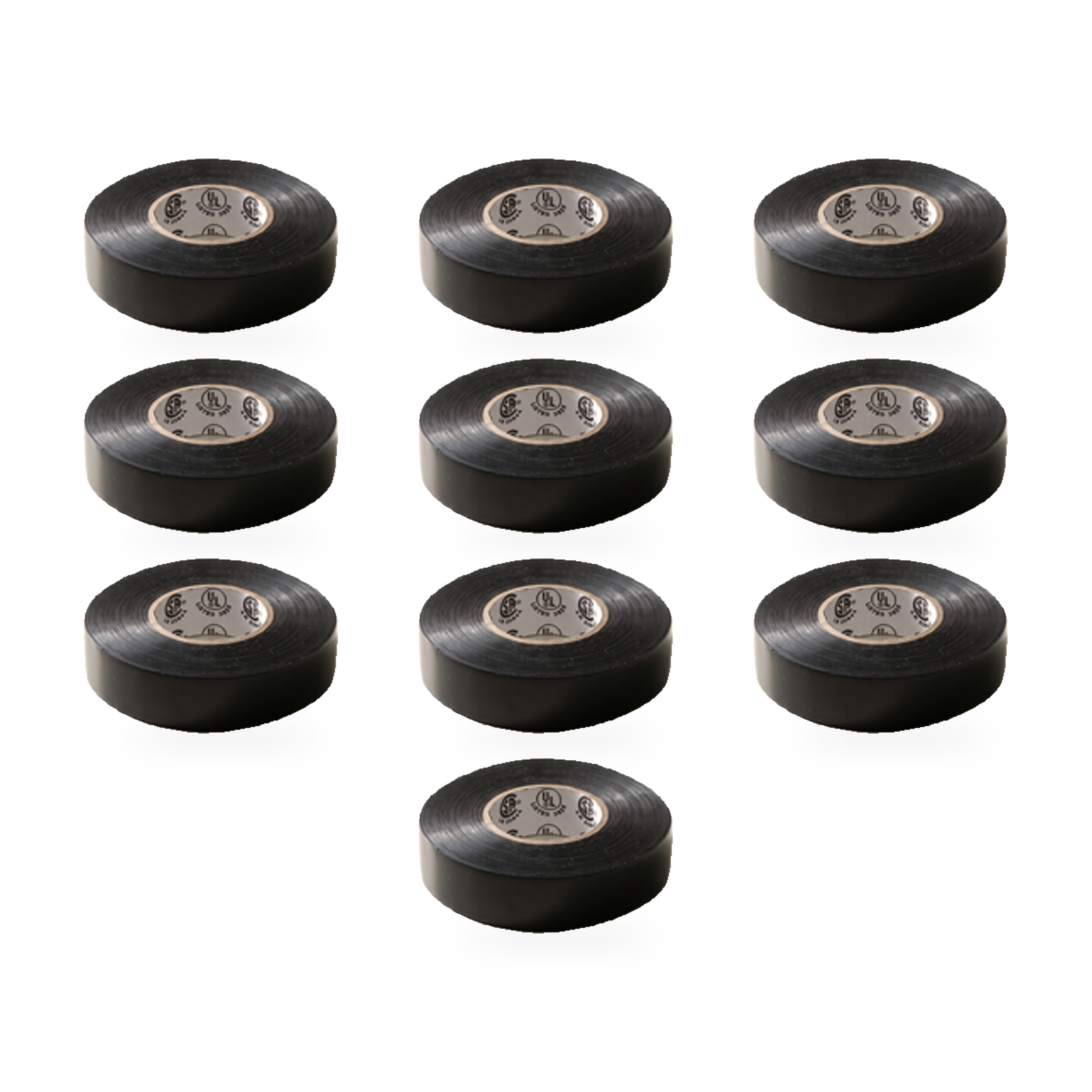 Xtricity Ruban isolant électrique en vinyle noir - 18 mm x 20 m - Lot de 10 - Simple Boutique