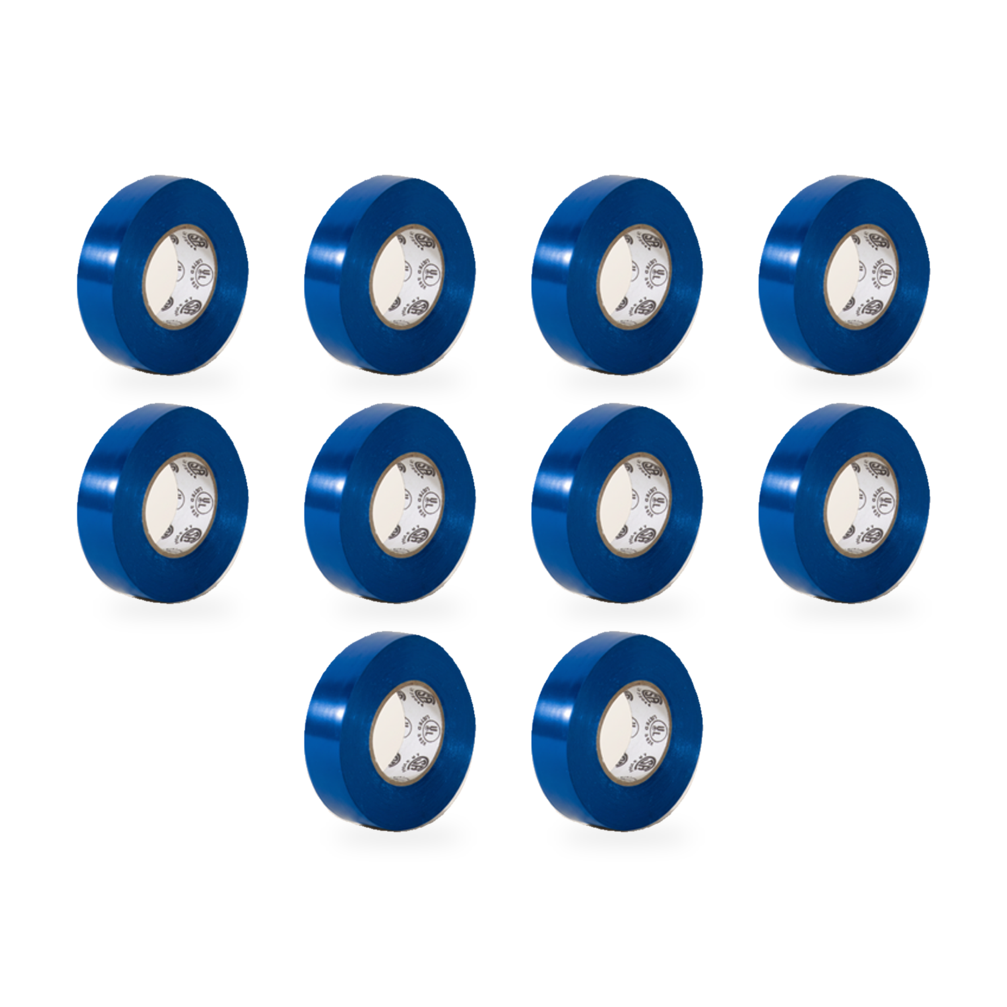 Xtricity Ruban isolant vinyle bleu - 3/4" x 66 pi, 18 mm x 20 m - Lot de 10 - Simple Boutique