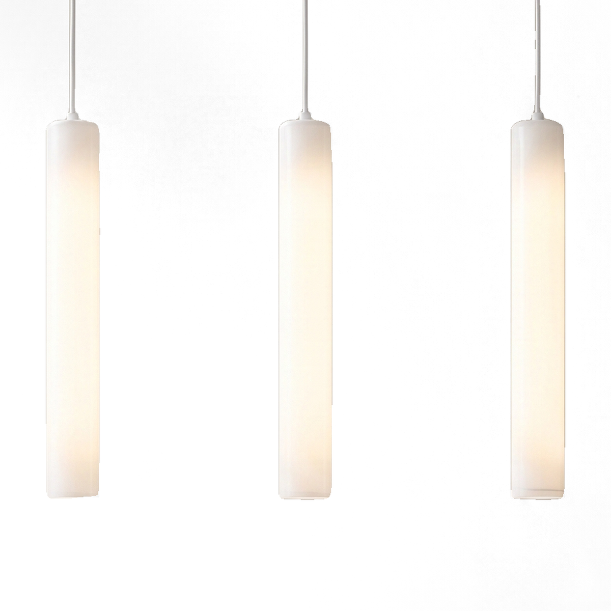 Xtricity Suspension 3 lumières Genesis, blanche - Simple Boutique