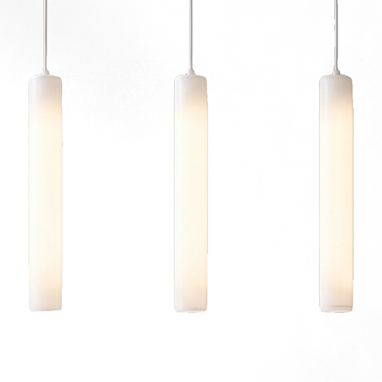 Xtricity Suspension 3 lumières Genesis, blanche - Simple Boutique