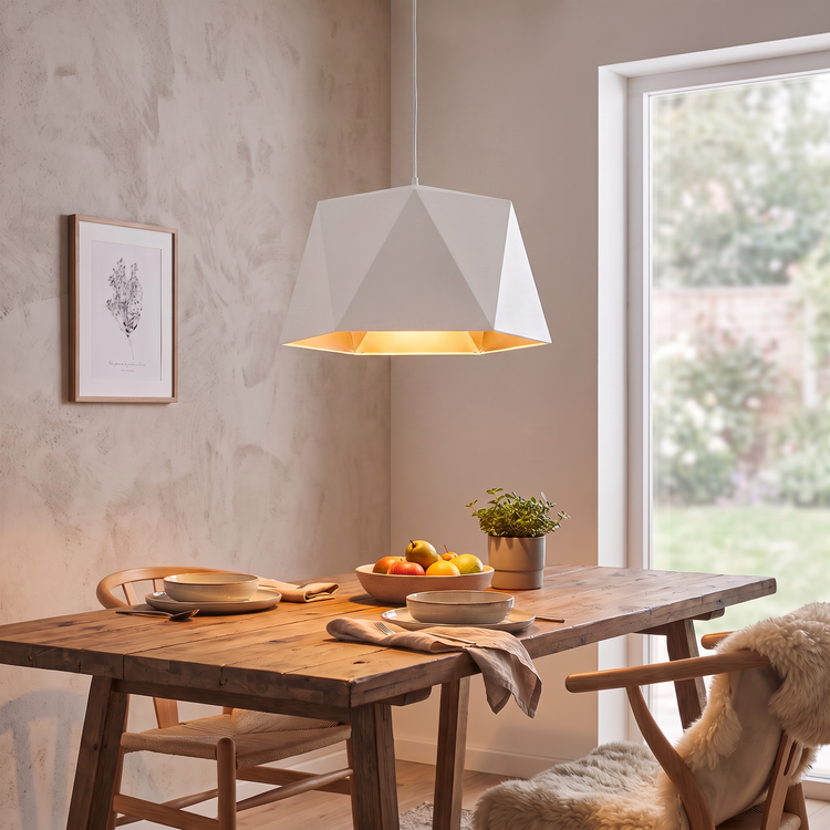 Xtricity Suspension Beverly, blanc, dôme large - Simple Boutique