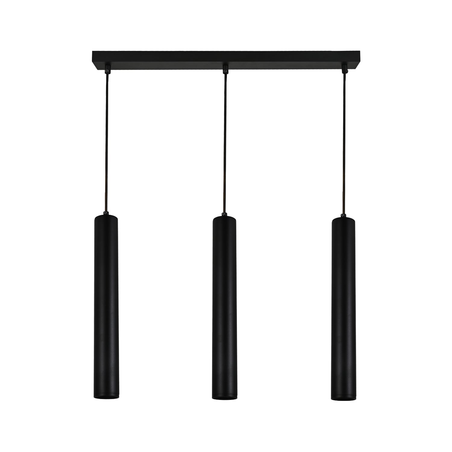 Xtricity Suspension à 3 lumières « Genesis » - Noir, GU10 - Simple Boutique