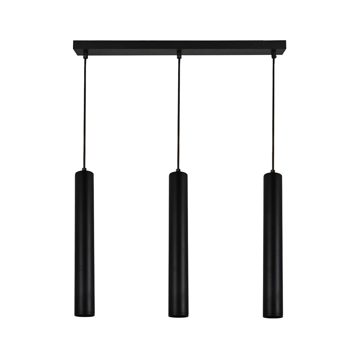 Xtricity Suspension à 3 lumières « Genesis » - Noir, GU10 - Simple Boutique