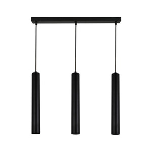 Xtricity Suspension à 3 lumières « Genesis » - Noir, GU10 - Simple Boutique