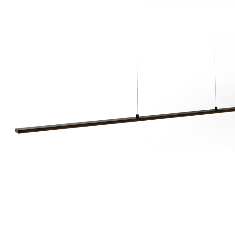 Xtricity Suspension linéaire à DEL Morrison 122 cm, noire, intensité variable - Simple Boutique