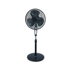 Xtricity - Ventilateur sur Pied Oscillant, Diamètre de 18", 3 Réglages de Vitesse, 65 Watts, Avec Télécommande, Noir - Simple Boutique