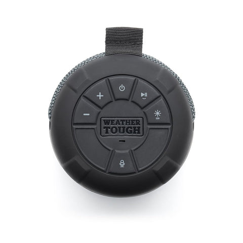 iHome - Haut-Parleur Portable, Bluetooth, Étanche et Éclairage LED, Noir