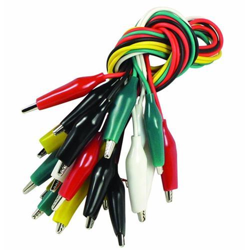10 fils avec pinces Alligator moyennes, 21" - Simple Boutique
