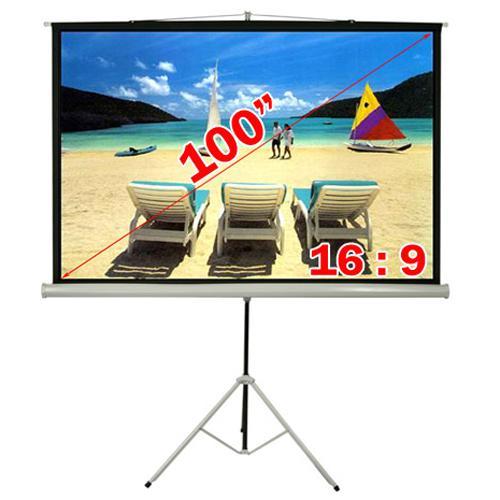 100'' 16:9 Toile de projection compacte sur trépied - Simple Boutique
