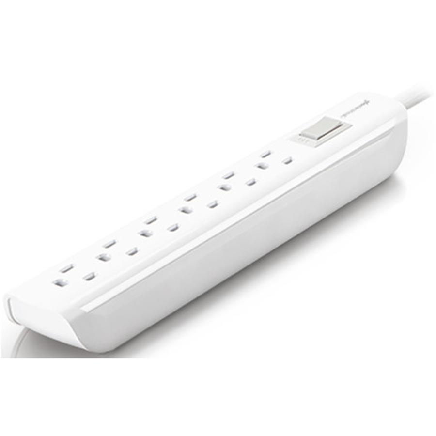 360 Electrica Villa Protecteur de Surtension à 6 Prises avec Cordon de 3' Blanc 360310 - Simple Boutique