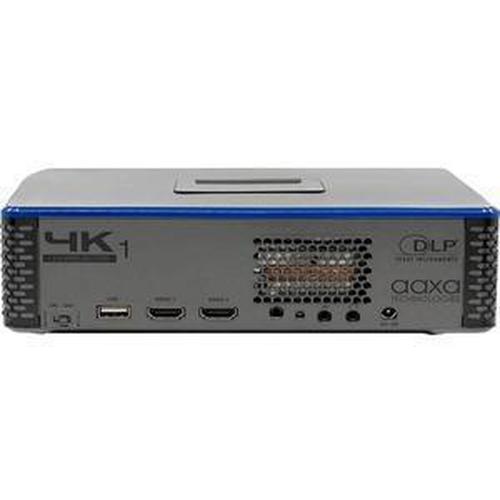AAXA Technologies Projecteur DLP 4K1 - 16: 9 - Gris espace - 3840 x 2160 - Façade de plafond - 3 000 heures - Mode normal4K UHD - 2000: 1 - 1 500 lumens - HDMI - USB - Simple Boutique