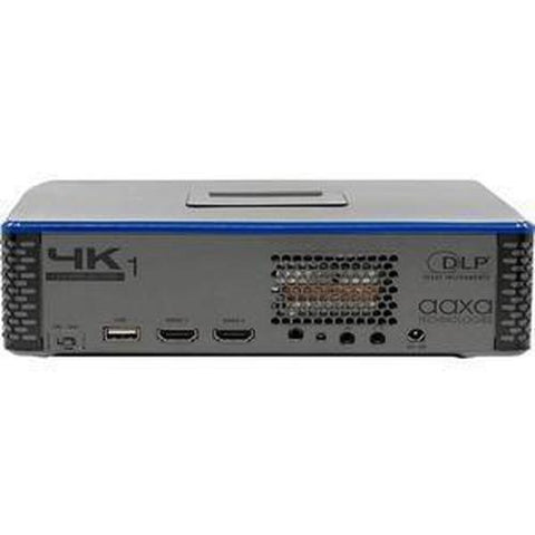 AAXA Technologies Projecteur DLP 4K1 - 16: 9 - Gris espace - 3840 x 2160 - Façade de plafond - 3 000 heures - Mode normal4K UHD - 2000: 1 - 1 500 lumens - HDMI - USB