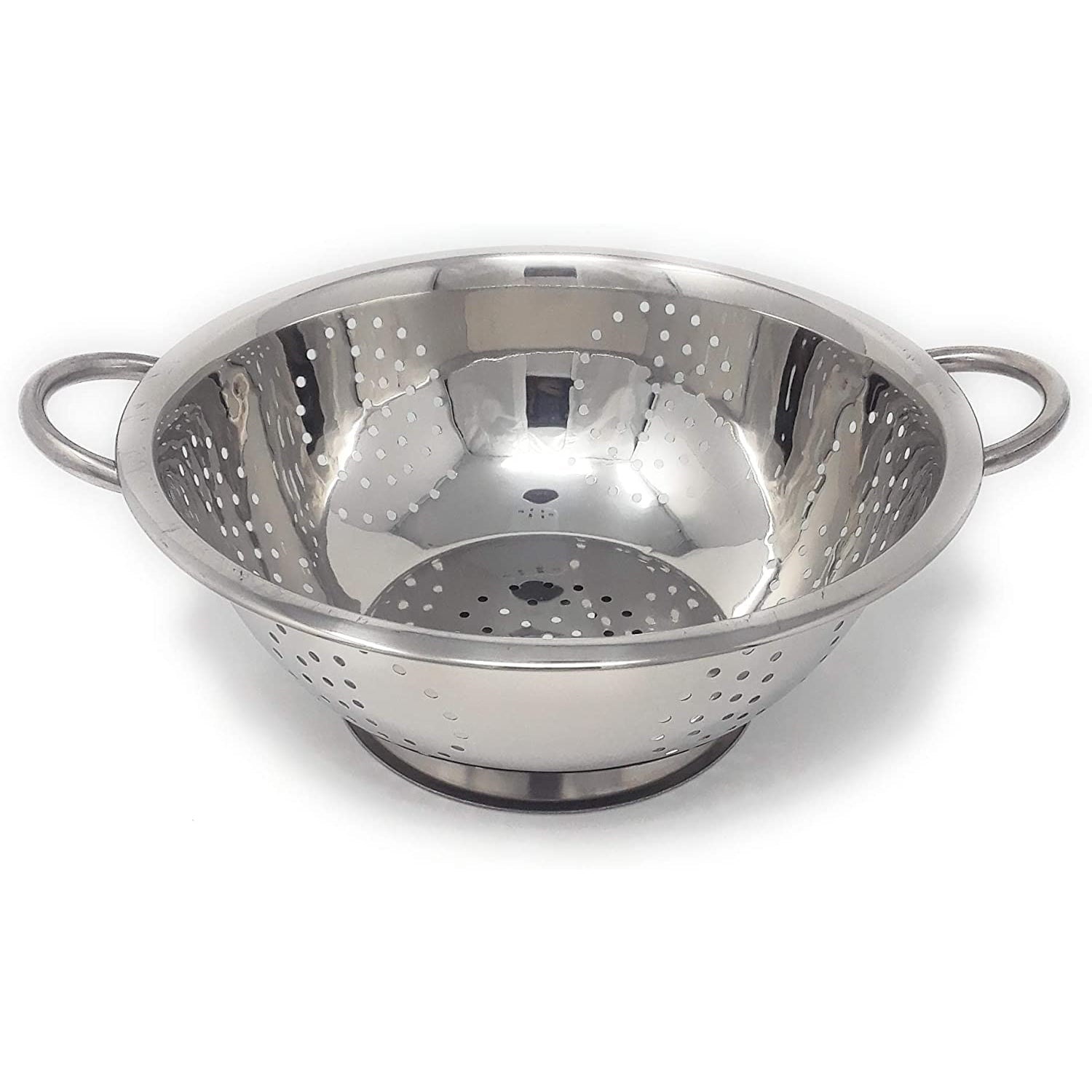 AI-DE-CHEF - Passoire sur Pied, Diamètre de 24cm, En Acier Inoxydable - Simple Boutique