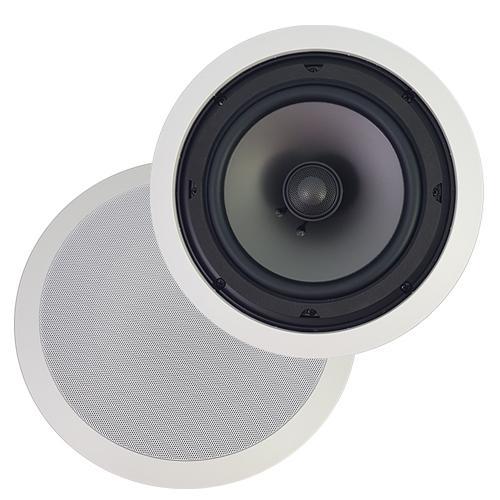 AMX AS-22 Haut-Parleurs Plafond Encastrés 6.5" 2 Voies 60 Watts 8 Ohms Vendu En Paire Blanc - Simple Boutique