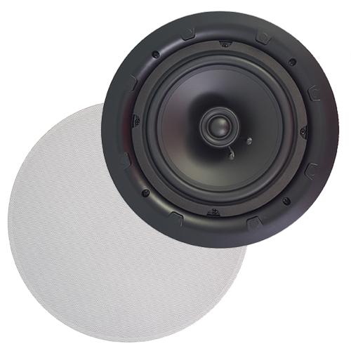 AMX AS-32 Haut-Parleurs Plafond Encastrés 6.5" 2 Voies 60 Watts 8 Ohms Vendu En Paire Blanc Sans Bordure - Simple Boutique