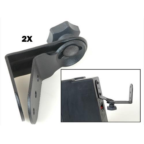 AMX BS-03 Supports De Haut-Parleurs Articulé Cinéma Maison En Métal Noir Vendu En Paire - Simple Boutique
