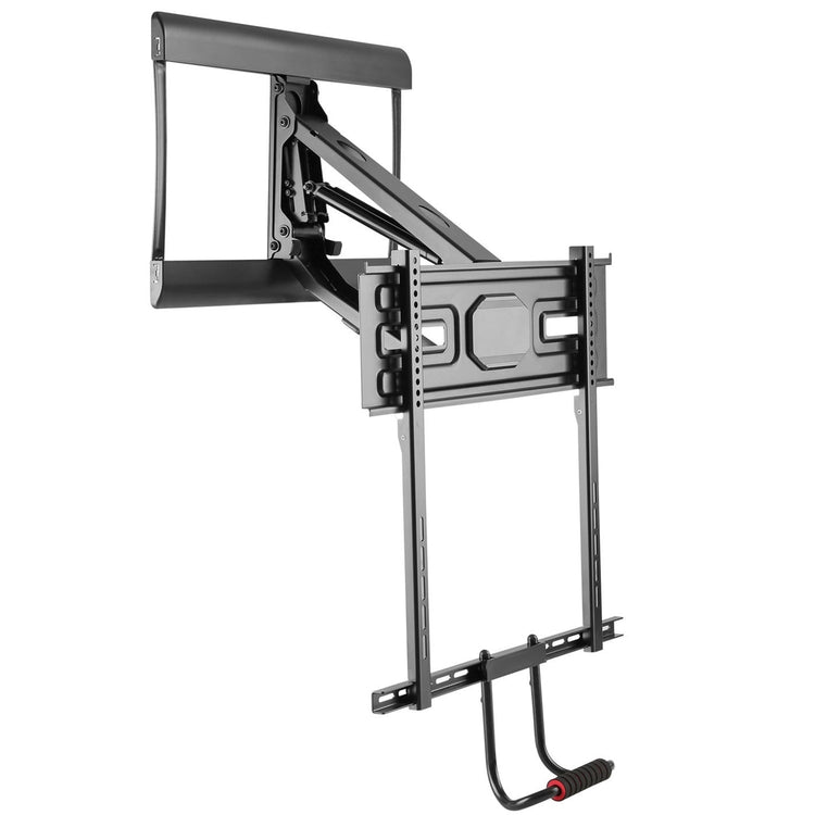 AMX - Support TV Mural avec Pivot et Inclinaison, Pour Téléviseur de 43" à 70", VESA 600x400, Noir - Simple Boutique
