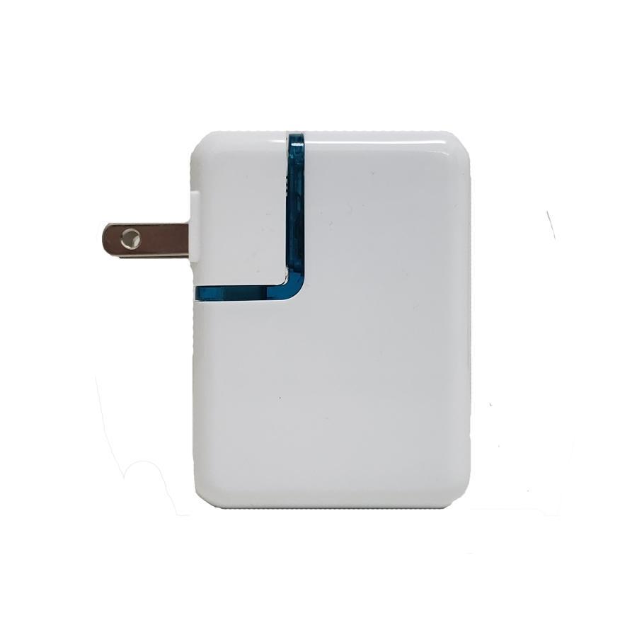 AMX UPS01 Chargeur Murale et pour Voiture avec Alimentation de Secours USB Blanc - Simple Boutique