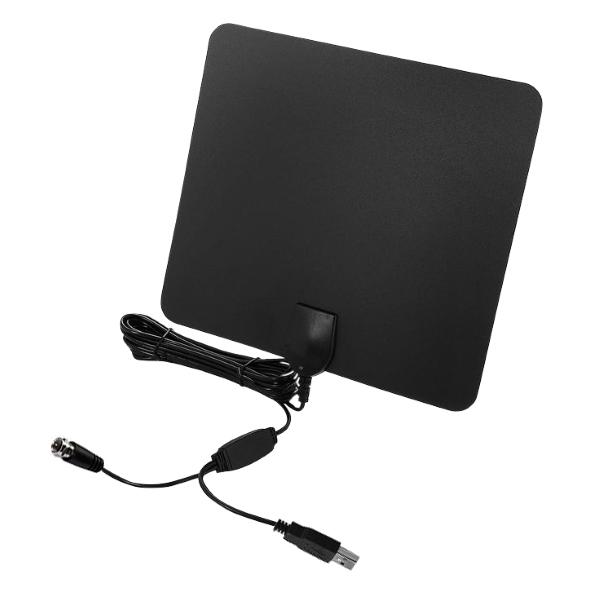 AMX VA-87 Antenne TV HD intérieure Amplifiée Versatile Matière Flexible - Simple Boutique