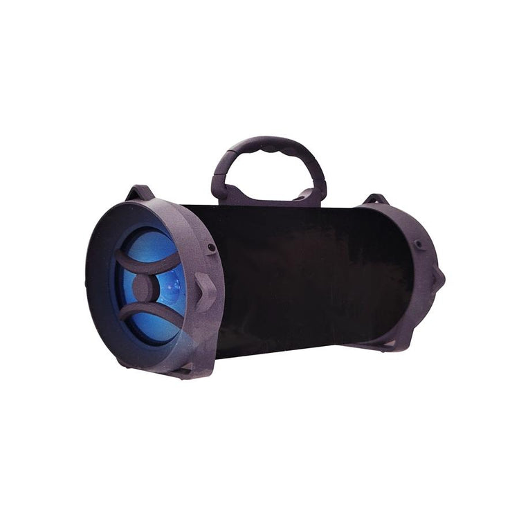 ANX Audio - Haut-Parleur Bluetooth Sans-Fil Avec Lumières Colorées et Entrée AUX, Noir - Simple Boutique