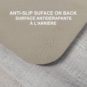 Accent - Tapis Anti-Fatigue Résistant à la Moisissure, 30" x 20" , Beige - Simple Boutique