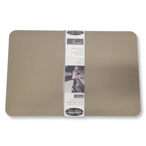 Accent - Tapis Anti-Fatigue Résistant à la Moisissure, 30" x 20" , Beige - Simple Boutique