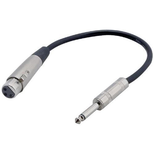 Adaptateur 12po Jack 1/4 6.35mm male à XLR femelle - Simple Boutique