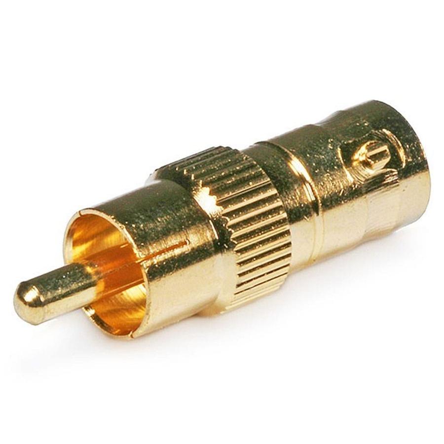 Adaptateur BNC Femelle Vers RCA Mâle Plaqué Or - Simple Boutique