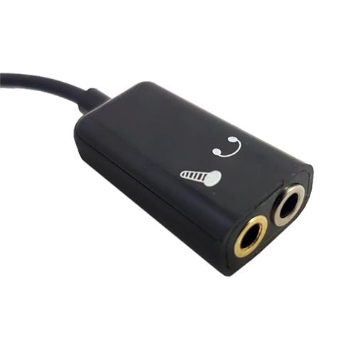 Adaptateur Diviseur De Casque 3.5M À 4 Broches À 2X 3 Contacts 3.5MM - Simple Boutique