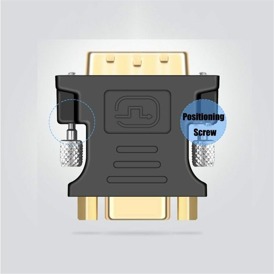 Adaptateur Dual Link DVI-I 24 + 5 DVI Mâle Vers VGA SVGA Femelle - Simple Boutique