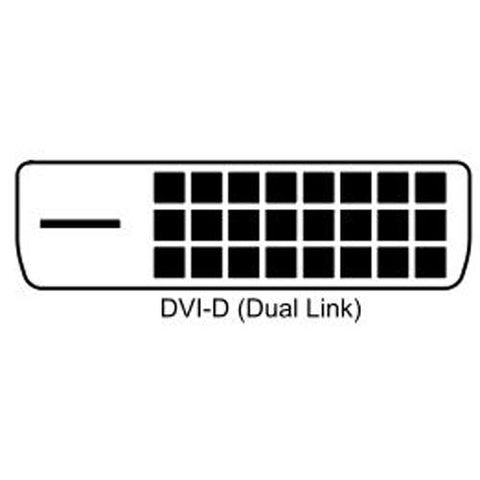 Adaptateur HDMI femele à DVI-D Dual Link mâle 1080p plaqué or