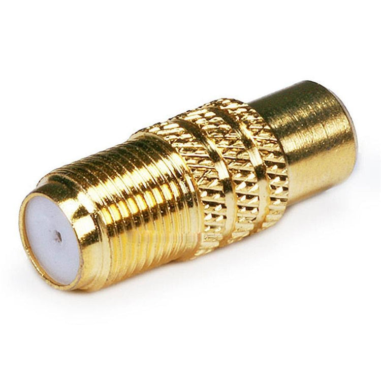 Adaptateur RCA Femelle Vers Femelle F Plaqué Or - Simple Boutique