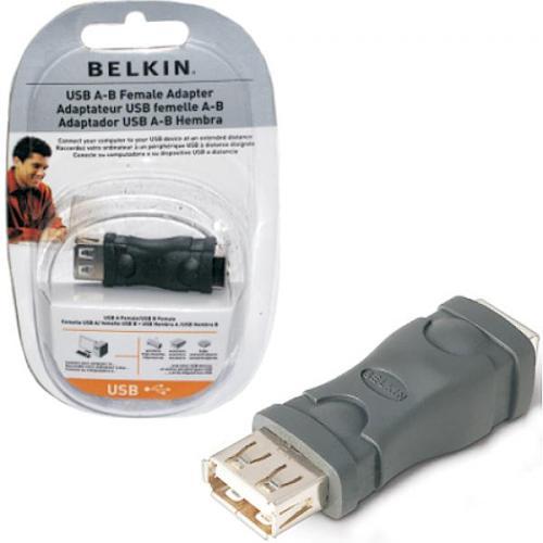 Adaptateur USB 2.0 connecteurs A Femelle à B Femelle - Simple Boutique