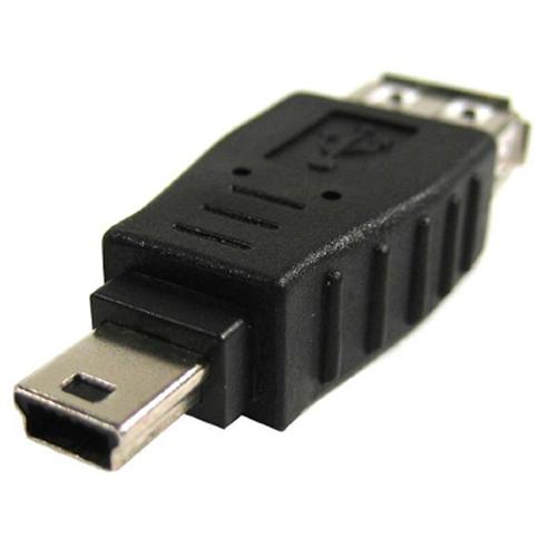 Adaptateur USB 2.0 connecteurs A Femelle à Mini USB 5 pin Mâle
