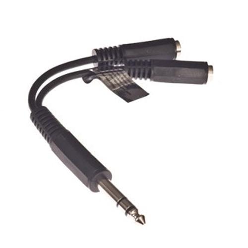 Adaptateur stéréo 1/4 mâle à 2x 3.5mm Femele - Simple Boutique