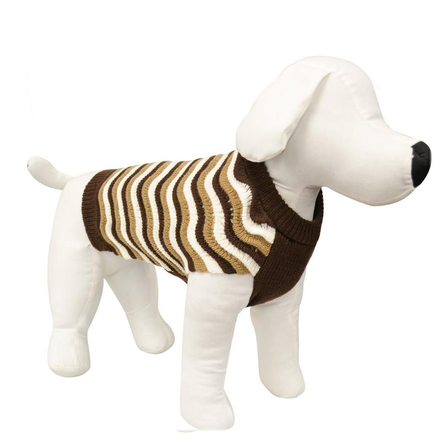Animooos PCL298M Chandail en Laine pour Chien, Couleur Marron, Grandeur Medium - Simple Boutique