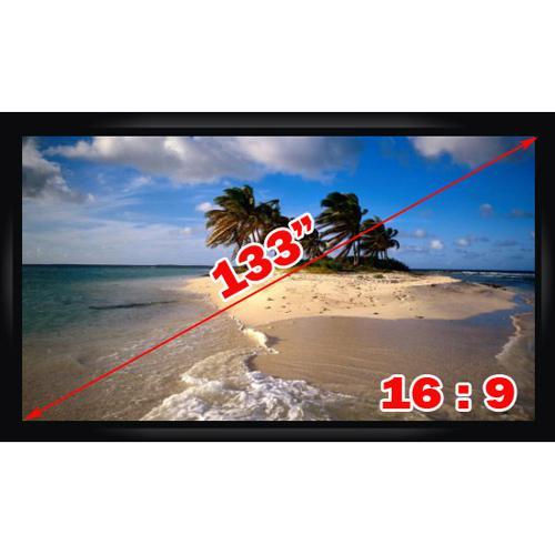 Antra 133" 16:9 Toile de projection à cadrage fixe - Blanc - Simple Boutique