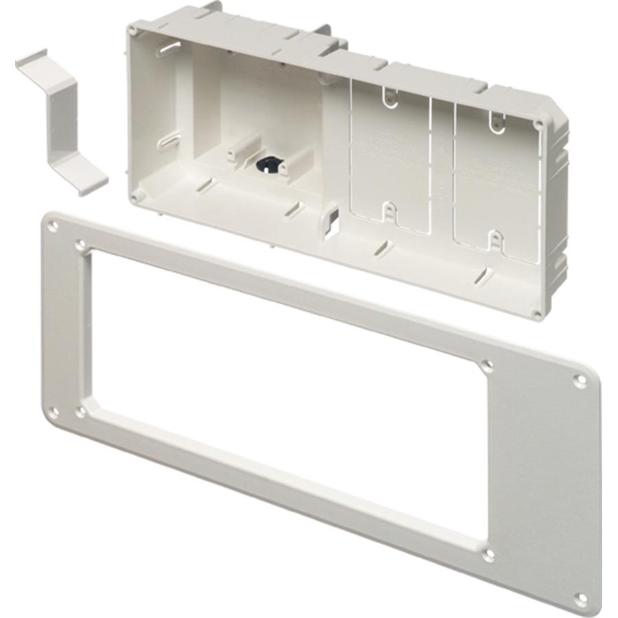 Arlington TVB613 Boite Murale Encastré pour Alimentation et Basse Tension - Simple Boutique