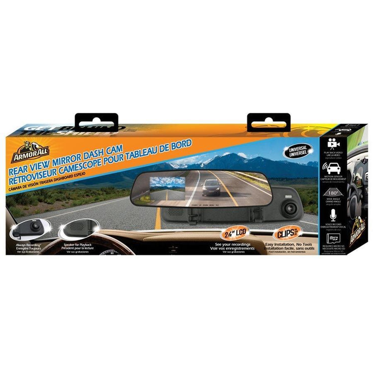 ArmorAll ADC2-1006-BLK - Caméra de Recul pour Voiture avec 4GO de Mémoire, Noir - Simple Boutique