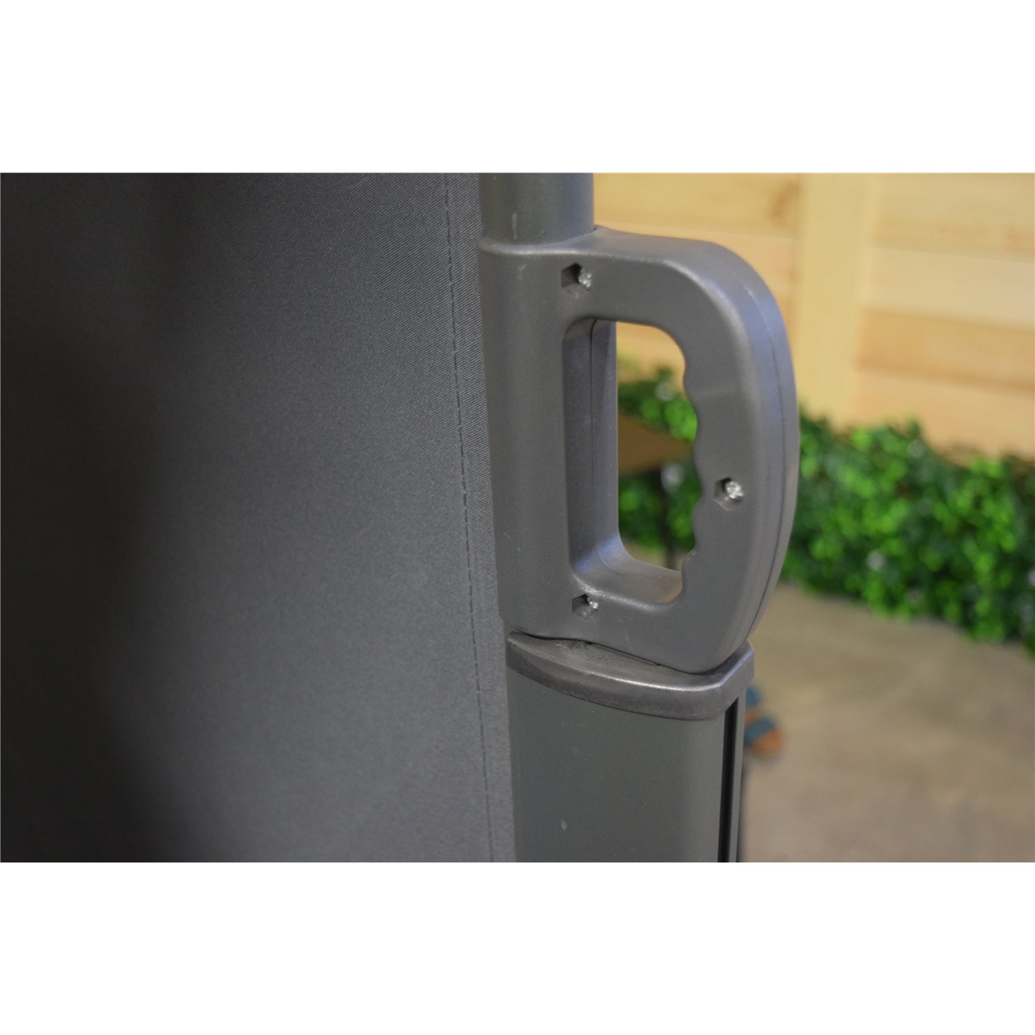 Auvent Latéral Rétractable pour l'extérieur, 55" x 118", Cadre en Aluminium - Simple Boutique