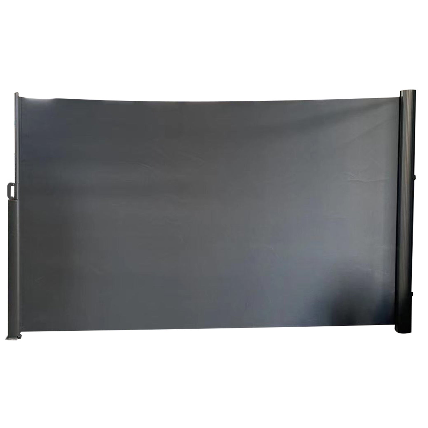 Auvent Latéral Rétractable pour l'extérieur, 55" x 118", Cadre en Aluminium - Simple Boutique