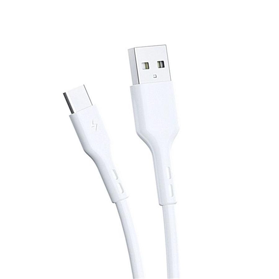 BWOO - Câble USB à USB Type-C, Longeur de 1 Mètre, Blanc - Simple Boutique