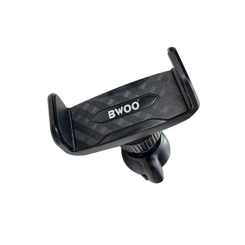 BWOO - Support de Téléphone Universel pour Trappe de Ventillation de Voiture, Rotation 360 Degrés, Noir