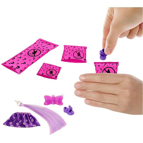 Barbie Color Reveal -  Ensemble Poupée Chelsea Mystère, Comprend 6 Surprises